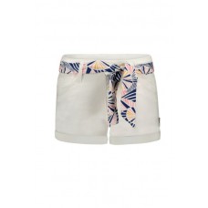 Girls denim shorts with belt Y204-5697